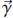 $\overrightarrow \gamma $