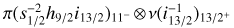 $\pi {\left( {s_{1/2}^{ - 2}{h_{9/2}}{i_{13/2}}} \right)_{{{11}^ - }}} \otimes v{\left( {i_{13/2}^{ - 1}} \right)_{13/{2^ + }}}$