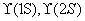 $\Upsilon (1{\rm{S}}),\,\Upsilon (2S)$