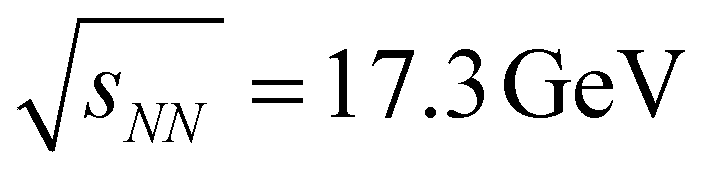 $\rad{}{s_{NN} } = 17.3\,{\rm{GeV}}$