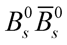 $B_s^0\bar B_s^0$