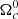 $ \Omega_{c}^{0} $