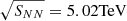 $ \sqrt{S_{NN}}=5.02 {\rm TeV} $